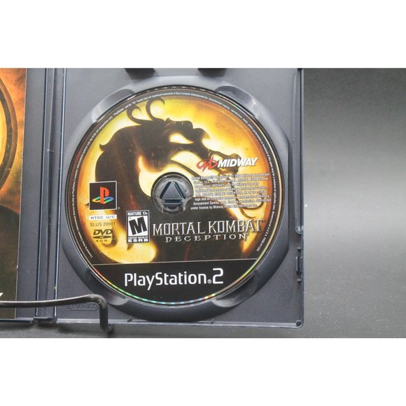 Mortal Kombat: Deception (Sony PlayStation 2, 2004) PS2 Complete w/ Manual EUC - Picture 3 of 7